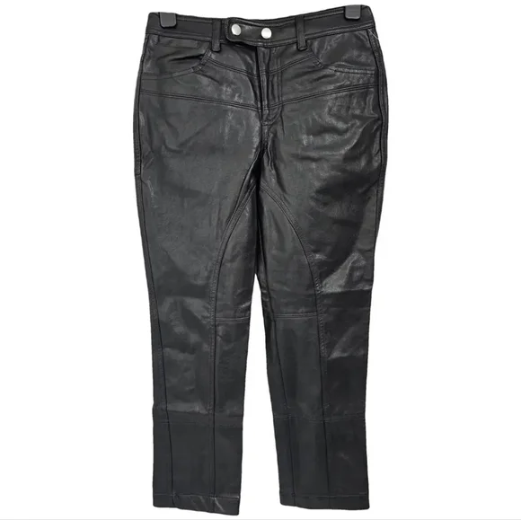 Free Pepple We The Free Rebel Vegan Leather Pants/Black - Picture 8 of 16